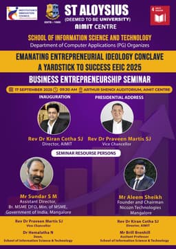 EMANATING ENTREPRENEURIAL IDEOLOGY CONCLAVE EEIC